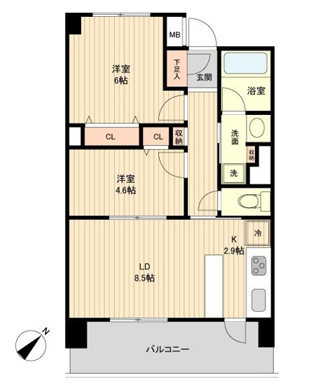 【間取り】 | グラディート町田(グラディートマチダ)