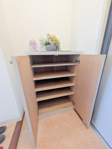 シャインハウスD棟の収納|収納豊富です