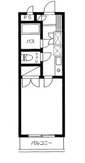 ポケットハイツ大和南の間取り