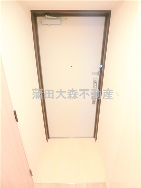 パークアクシス東蒲田の玄関