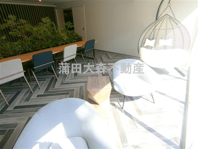 パークアクシス東蒲田のエントランス