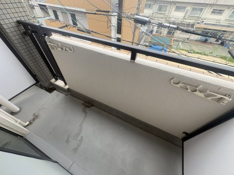 レシェンテ水澤のバルコニー