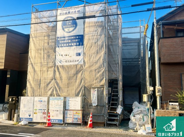 明石市藤が丘　第6期　新築一戸建ての外観|現在建築中！落ち着いた街並みで新生活を始めることが出来そう！周辺の物件も併せてご紹介させて頂きます！
