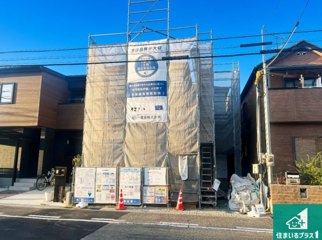 明石市藤が丘　第6期　新築一戸建ての外観|現在の進捗状況です！順調に作業進行中、完成が待ち遠しいです！詳細の間取り等、お気軽にお問い合わせください！