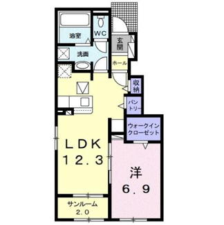 【間取り】 | ジョリ・シャトー