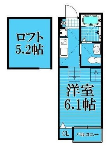 レグジー東船橋の間取り