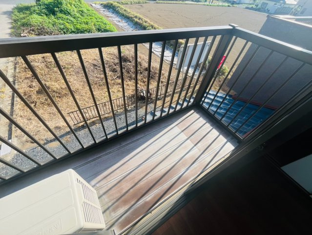 古河市尾崎 リフォーム物件　のバルコニー|〇バルコニー〇
太陽の光が気持ちいいバルコニー♪
2026年8月撮影