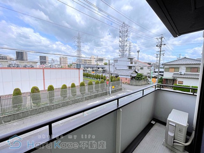 【バルコニー】 | 新瑞橋6分貸家【名古屋市賃貸・敷地内駐車場2台付】
