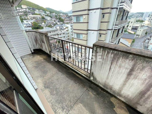 マンションニュー西山のバルコニー