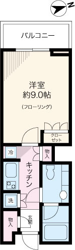 アトラスタワー茗荷谷の間取り