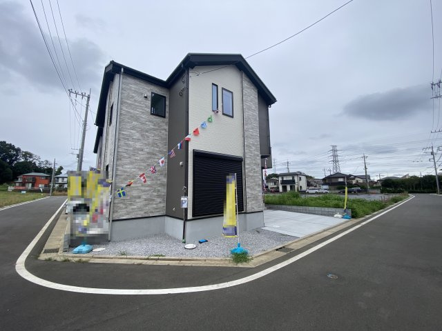 所沢市上安松14期　新築2棟の前面道路含む現地写真