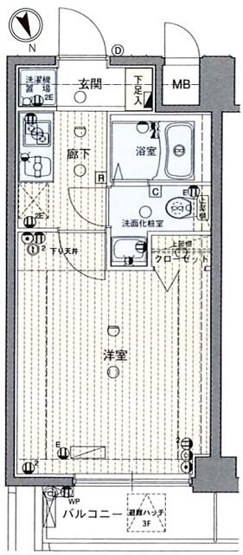 【間取り】 | ラグジュアリーアパートメント品川シーサイド