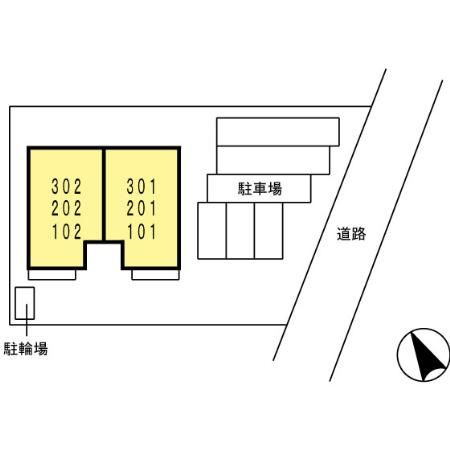 デュオ砂口の区画図