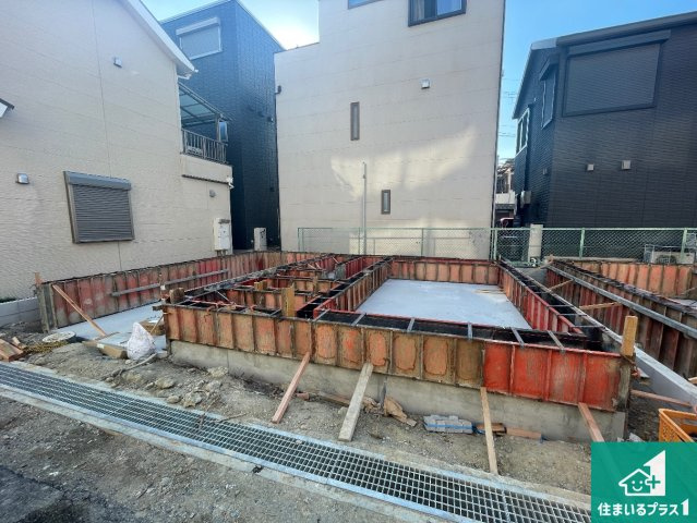 ■高槻市南松原町　新築一戸建ての外観|現在建築中！落ち着いた街並みで新生活を始めることが出来そう！周辺の物件も併せてご紹介させて頂きます！