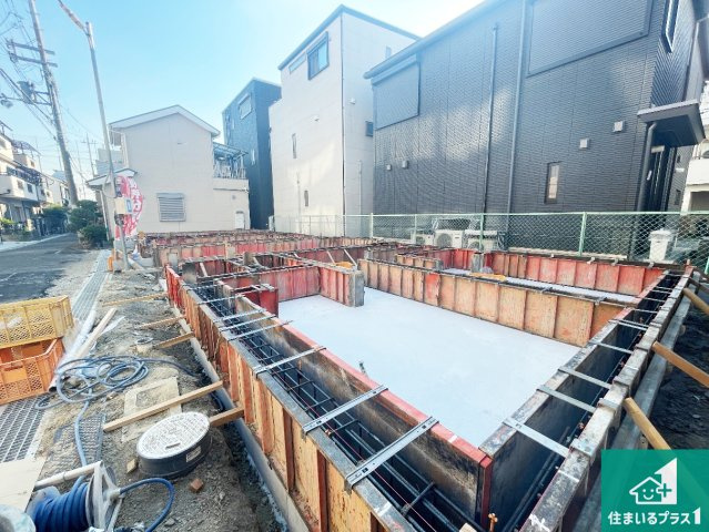 ■高槻市南松原町　新築一戸建ての外観|現在建築中！落ち着いた街並みで新生活を始めることが出来そう！周辺の物件も併せてご紹介させて頂きます！