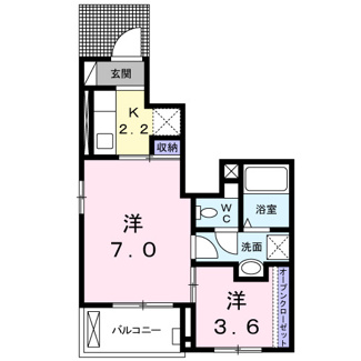 【間取り】 | ヴィオラ　パッソⅤ