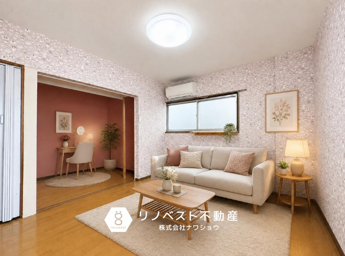 東大阪市永和1丁目の洋室|約11.5帖の広々とした洋室♪用途で使い分け可能◎
※家具は付属しません