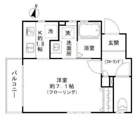 パステロ桜新町の間取り