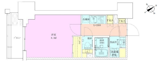 門前仲町レジデンス九番館の間取り