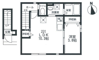 【間取り】 | ソレイユ大崎