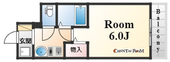 エステム三宮山手センティールの間取り