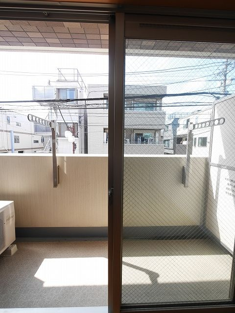 プランタン・ボー田園調布のバルコニー