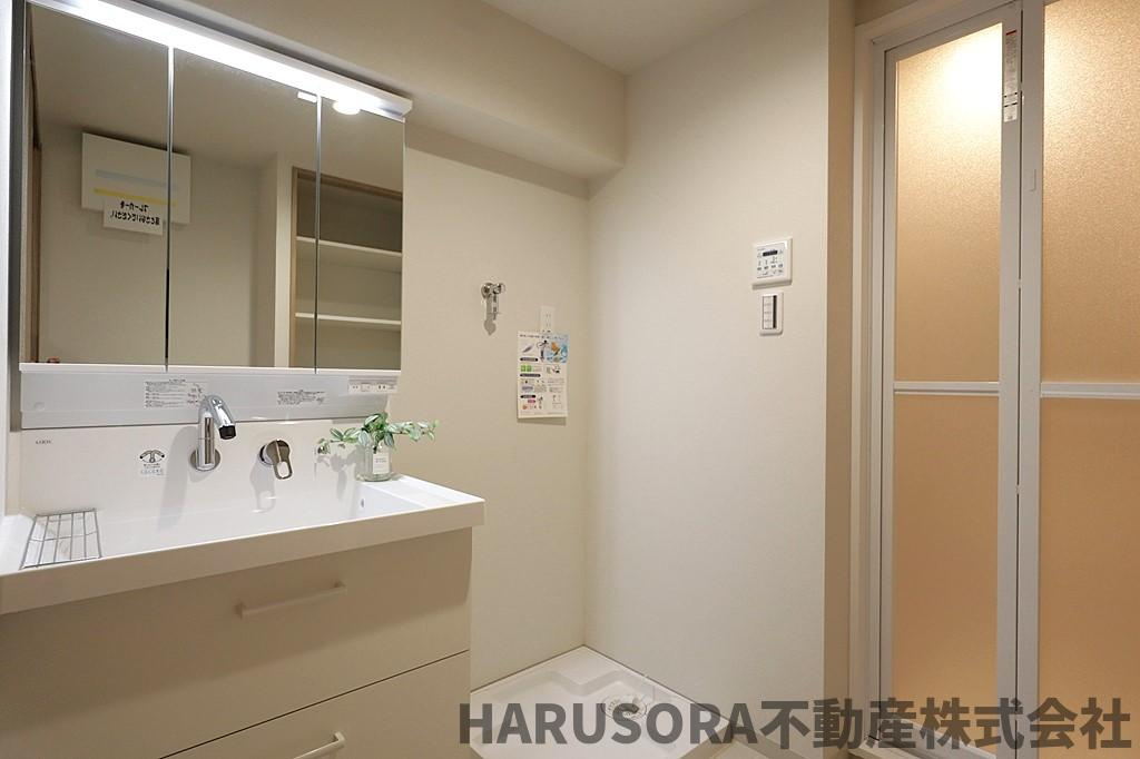 ライオンズマンション東花園の独立洗面台