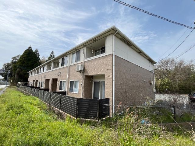 熊本市北区植木町今藤のアパートの展望|外観写真（昼）
