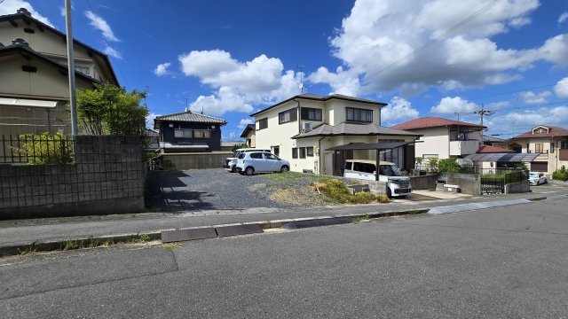 湖南市岡出二丁目土地の外観
