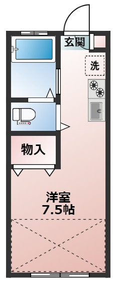 グリーンテラス調布Nの間取り
