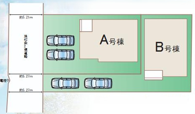 四街道市下志津新田２５１４番の区画図