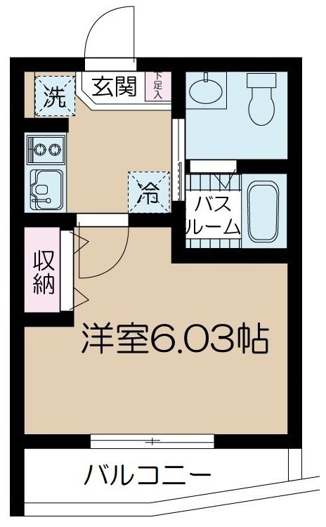 NSGATE青井・弘道 の間取り