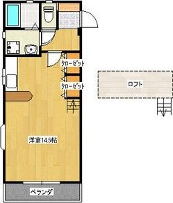 【間取り】 | サニーフラット瑞穂