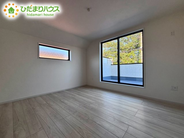 上尾市西宮下9期　新築戸建　01のバルコニー