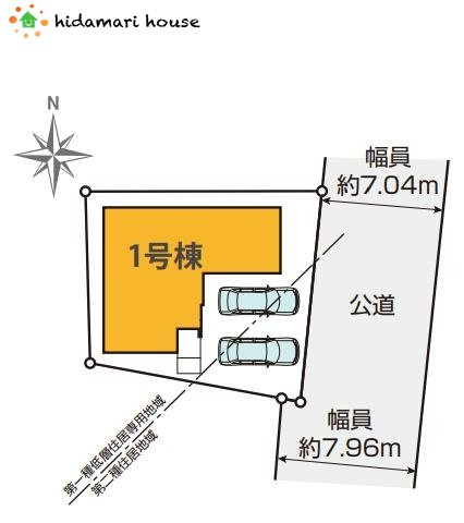 上尾市西宮下9期　新築戸建　01の区画図