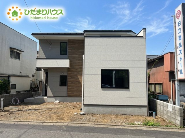 上尾市西宮下9期　新築戸建　01の周辺|9/12撮影
※空は加工しています
