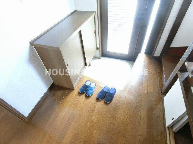 千守町２丁目貸家の玄関