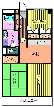 パールハイツ宮田の間取り