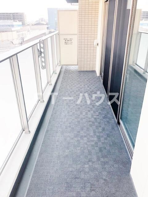 フォルトメゾン鬼高のバルコニー