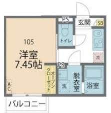 カインドネス北浦和の間取り