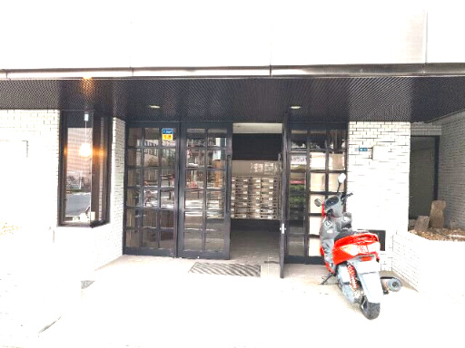 市川市新浜１丁目の賃貸マンションのエントランス