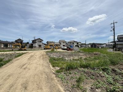 【外観】 | 土地　グリーンハイツ金光町占見　第7期　全22区画 | 土地外観。北側より撮影。