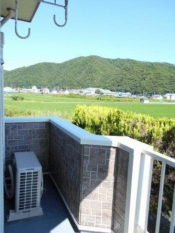 カーサ　Ａのバルコニー