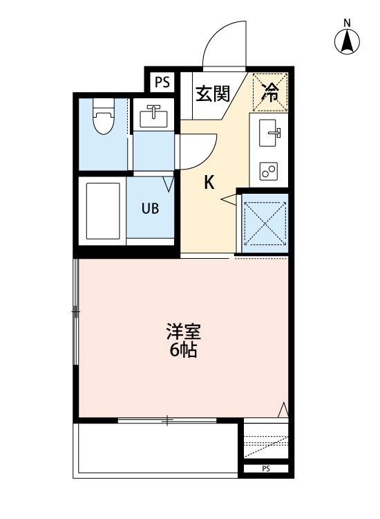Crestmoor 千住大橋(クレストモア センジュオオハシ)の間取り