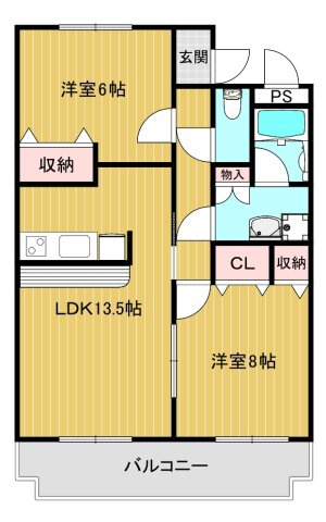 キングハイツの間取り