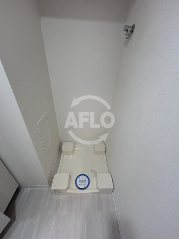 ディームス江坂の洗面所|ディームス江坂　洗濯パン