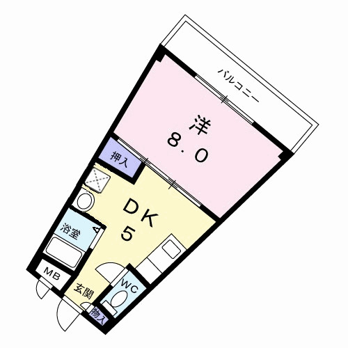サーベイテックⅡの間取り|間取図