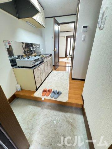 リトルビレッジAの玄関