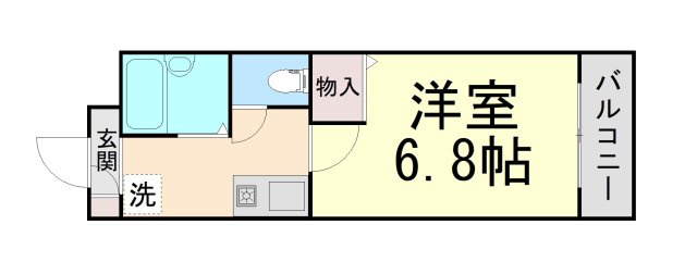 メゾンみどりの間取り