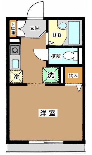 メゾン・ド・ヴェールの間取り|間取りです。